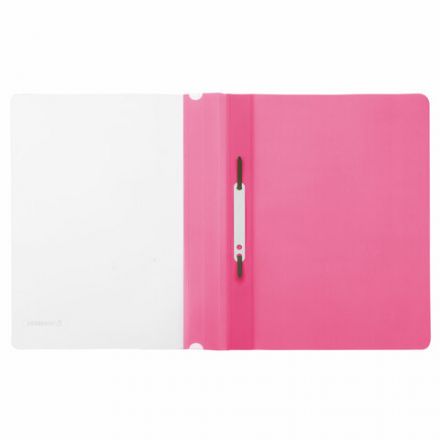 Скоросшиватель пластиковый BRAUBERG, А4, 130/180 мкм, розовый, 228672 Скоросшиватель пластиковый BRAUBERG, А4, 130/180 мкм, розовый, 228672