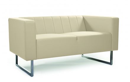 Диван двухместный Chairman ВЕНТА 1440х750х670  к/з Euroline 907