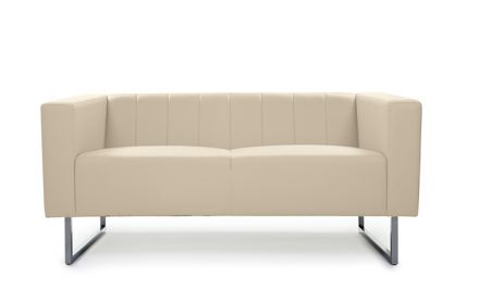 Диван двухместный Chairman ВЕНТА 1440х750х670  к/з Euroline 907