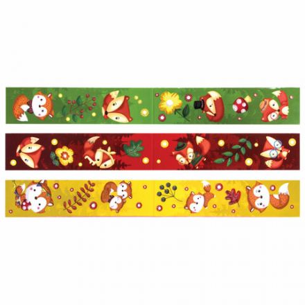 Закладки для книг с магнитом "ЛИСЯТА", набор 6 шт., блестки, 25x196 мм, ЮНЛАНДИЯ, 111639 Закладки для книг с магнитом "ЛИСЯТА", набор 6 шт., блестки, 25x196 мм, ЮНЛАНДИЯ, 111639