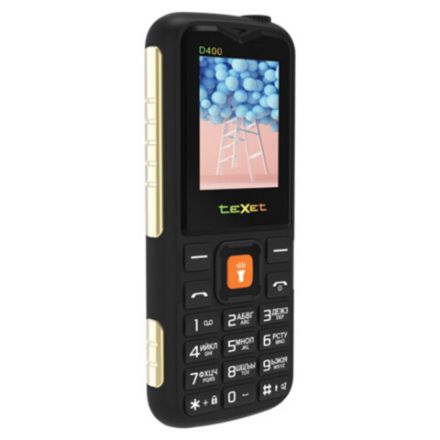 Телефон мобильный TEXET TM-D400, 2 SIM, 1,77", 32 Мб, microSD, FM, MP3, IP54, фонарик, черный, 127371 Телефон мобильный TEXET TM-D400, 2 SIM, 1,77", 32 Мб, microSD, FM, MP3, IP54, фонарик, черный, 127371