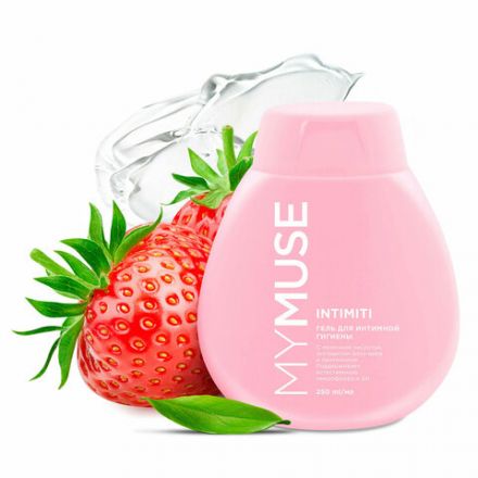 Гель для интимной гигиены 250 мл, MYMUSE с молочной кислотой, пантенолом, алое-вера, 145014 Гель для интимной гигиены 250 мл, MYMUSE с молочной кислотой, пантенолом, алое-вера, 145014