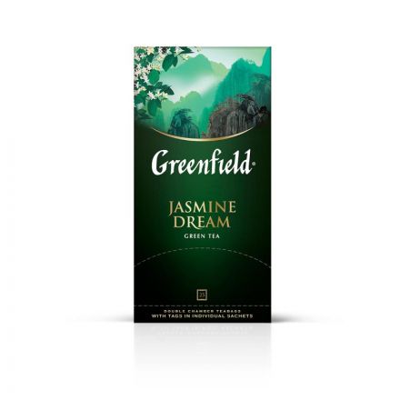 Чай Greenfield Jasmine Dream зеленый 25 пакетиков