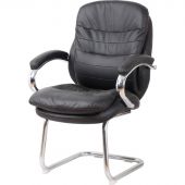 Конференц-кресло BN_SH_EChair-515V PU кожзам черный, хром Конференц-кресло BN_SH_EChair-515V PU кожзам черный, хром