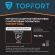 Перчатки защитные TOPFORT НН02 нейлон с нитриловым покрытием р.8