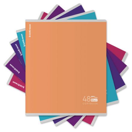Тетрадь А5, 48 л., скоба, клетка, Soft-Touch, выборочный УФ-лак, плотная бумага 80 г/м2, ERICH KRAUSE, 60623 Тетрадь А5, 48 л., скоба, клетка, Soft-Touch, выборочный УФ-лак, плотная бумага 80 г/м2, ERICH KRAUSE, 60623