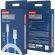 Кабель REXANT USB-A - Lightning, 2,4А, 2м, ПВХ, белый (18-1125)