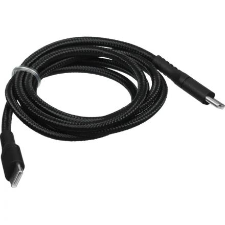 Кабель зарядный Rocket Contact ткан.оплётка USB-C/USB-C 1м(RDC512BL01CT-CC)