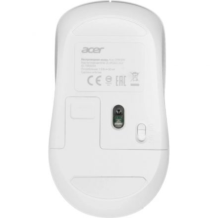 Мышь компьютерная Acer OMR309 белый,оптич,1600dpi,беспр,USB (ZL.MCECC.02Z) Мышь компьютерная Acer OMR309 белый,оптич,1600dpi,беспр,USB (ZL.MCECC.02Z)