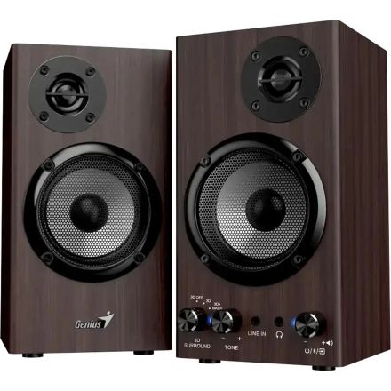 Акустическая система 2.0 Genius SP-HF520BT Dark Brown 31730054401