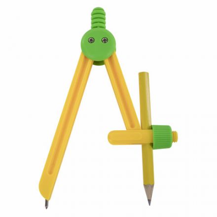 Циркуль ПИФАГОР пластиковый, с карандашом, 110 мм, в чехле, 210236 Циркуль ПИФАГОР пластиковый, с карандашом, 110 мм, в чехле, 210236