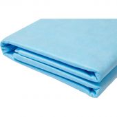 Простыня 140х200, голубой (10шт/упак), SMS, пл.20, А3, 12668