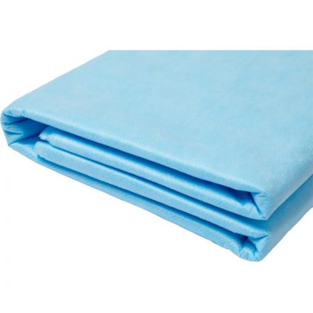 Простыня 140х200, голубой (10шт/упак), SMS, пл.20, А3, 12668
