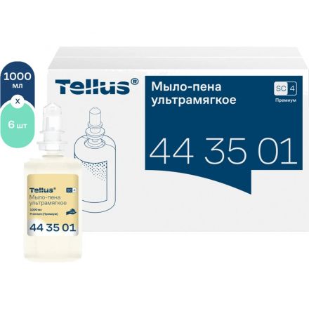 Картридж с жидким мылом Tellus Премиум S4/SС4 пен.ультрамяг 1000мл_443501 Картридж с жидким мылом Tellus Премиум S4/SС4 пен.ультрамяг 1000мл_443501