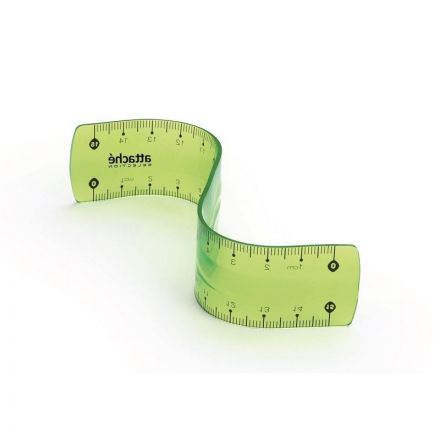 Линейка Attache Selection Flexible 20 см пластиковая супергибкая Линейка Attache Selection Flexible 20 см пластиковая супергибкая