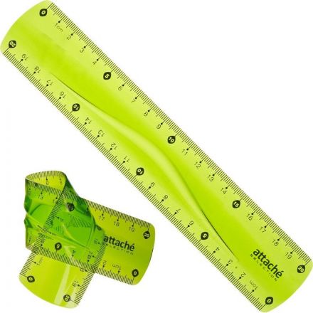 Линейка Attache Selection Flexible 20 см пластиковая супергибкая Линейка Attache Selection Flexible 20 см пластиковая супергибкая