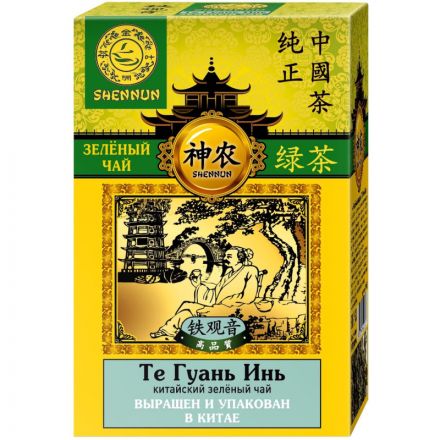 Чай Shennun Те Гуань Инь зеленый, листовой, 100 г. 13063 Чай Shennun Те Гуань Инь зеленый, листовой, 100 г. 13063