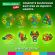 Магнитный конструктор BIG MAGNETIC BLOCKS-42, 42 детали, BRAUBERG KIDS, 663846