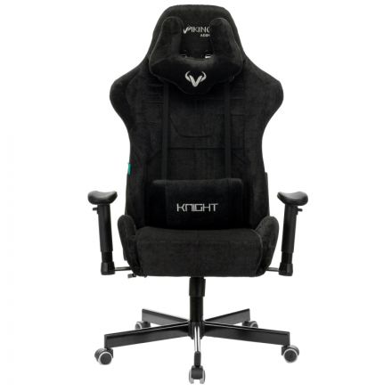 Кресло игровое Zombie Viking Knight Fabric черный Light-20 металл 1379928