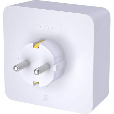 Разветвитель четверник, куб ФОТОН АМ 16-4, 16А/4000Вт Разветвитель четверник, куб ФОТОН АМ 16-4, 16А/4000Вт