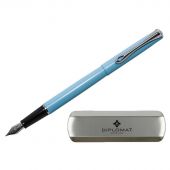 Ручка перьевая DIPLOMAT Traveller Lumi blue M синий D20001070