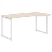 Стол эргономичный XQCET 169(R) Бук Тиара/Белый 1600х900х750 Стол эргономичный XQCET 169(R) Бук Тиара/Белый 1600х900х750