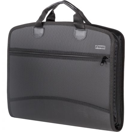 Папка-портфель на 5 отдел.черный, Комус Папка-портфель на 5 отдел.черный, Комус