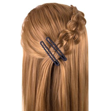 Заколки для волос НАБОР 2 шт., 8 см, зажим, soft touch, чёрный, MONTE VITA (МОНТЕ ВИТА), 457087 Заколки для волос НАБОР 2 шт., 8 см, зажим, soft touch, чёрный, MONTE VITA (МОНТЕ ВИТА), 457087