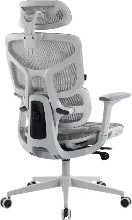 Эргономичное кресло Everprof Alfa Grey (Альфа Грэй) Сетка Серый