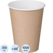Стакан одноразовый бум. 1-сл. D90мм 350мл Craft 1000шт/кор Стакан одноразовый бум. 1-сл. D90мм 350мл Craft 1000шт/кор