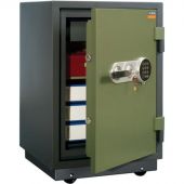 Сейф огнестойкий Valberg FRS-73 TEL с трейзером (ключевой и электронный замки)