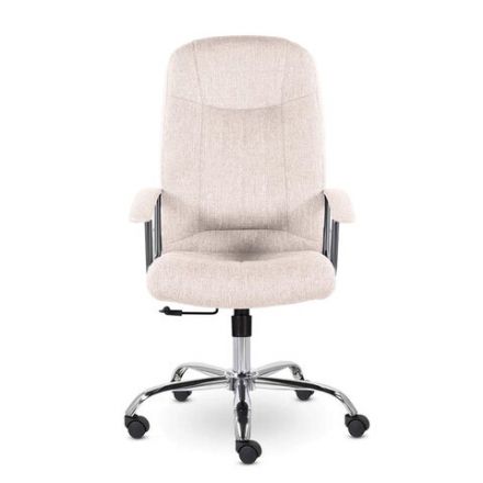 Кресло офисное "Бостон", CH-277, хром, ткань, бежевый (M-11) Кресло офисное "Бостон", CH-277, хром, ткань, бежевый (M-11)