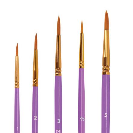 Кисти синтетика BRAUBERG, НАБОР 10 шт., фиолетовые (Круглые; Овальные; Плоские; Лайнеры), 201029 Кисти синтетика BRAUBERG, НАБОР 10 шт., фиолетовые (Круглые; Овальные; Плоские; Лайнеры), 201029