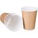 Стакан одноразовый бум. 1-сл d-90мм 350мл, крафт, Комус 50шт/уп