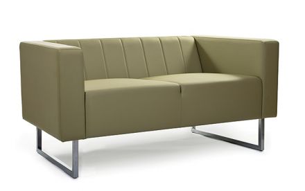 Диван двухместный Chairman ВЕНТА 1440х750х670  к/з Euroline 9100 Диван двухместный Chairman ВЕНТА 1440х750х670  к/з Euroline 9100