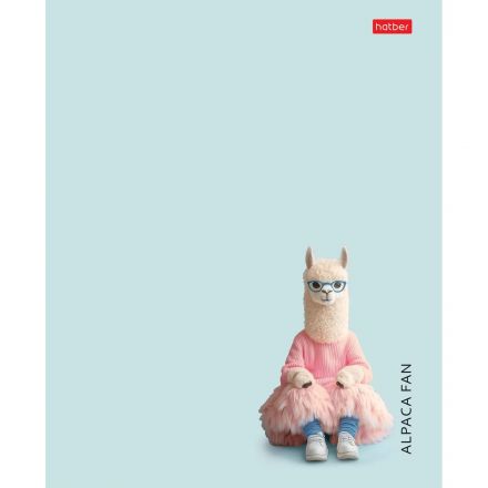 Тетрадь 48л А5ф клетка,скоба Пластик.облож,ассорт,Любитель альпак,090249 Тетрадь 48л А5ф клетка,скоба Пластик.облож,ассорт,Любитель альпак,090249