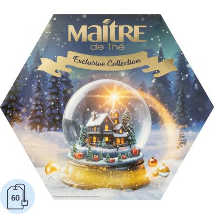 Чай набор EXCLUSIVE COLLECTION Maitre в пакетиках 60 пакетиков по 2 г