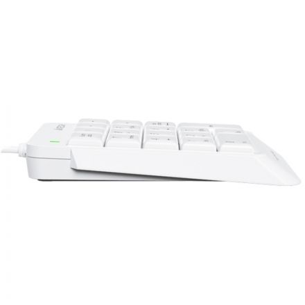 Клавиатура A4Tech Fstyler FK13P цифровой блок USB slim д/ноут (FK13P WHITE)