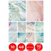 Тетради предметные со справочным материалом, КОМПЛЕКТ 10 ПРЕДМЕТОВ, 48 л., SoftTouch, фольга, BRAUBERG, "PASTEL", 404031 Тетради предметные со справочным материалом, КОМПЛЕКТ 10 ПРЕДМЕТОВ, 48 л., SoftTouch, фольга, BRAUBERG, "PASTEL", 404031