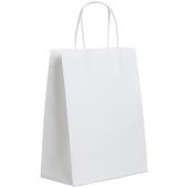 Пакет бумажный 330х180х345 мм, 80 гр/м2, с круч. ручками, белый, 200 шт/уп Пакет бумажный 330х180х345 мм, 80 гр/м2, с круч. ручками, белый, 200 шт/уп