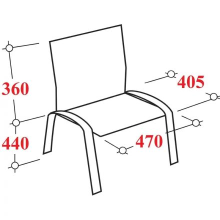 Стул 0MX_UA_EChair Rio(ИЗО/ISO)  черный, к/з синий  V-15
