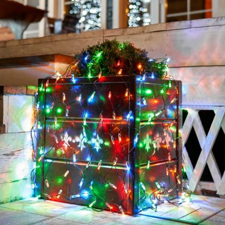 Гирлянда светодиодная Сеть 160 LED 1х1,5м, черный ПВХ, Мультиколор 215-119 Гирлянда светодиодная Сеть 160 LED 1х1,5м, черный ПВХ, Мультиколор 215-119