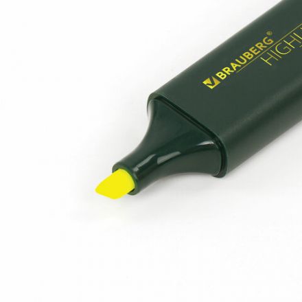 Текстовыделитель BRAUBERG "ORIGINAL", ЖЕЛТЫЙ, линия 1-5 мм, 151681 Текстовыделитель BRAUBERG "ORIGINAL", ЖЕЛТЫЙ, линия 1-5 мм, 151681