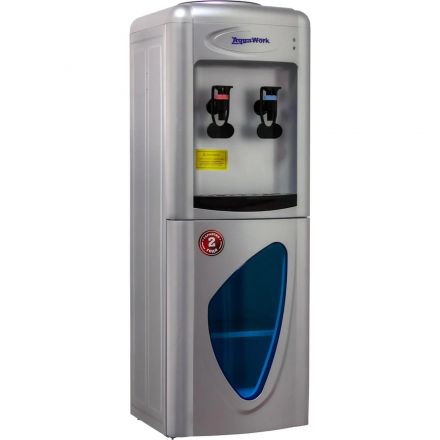Кулер   Aqua Work AW 0.7LDR (серебро), напольный, эл.охл