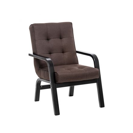 Кресло Leset Модена, Венге, Malmo 28, Ткань Рогожка