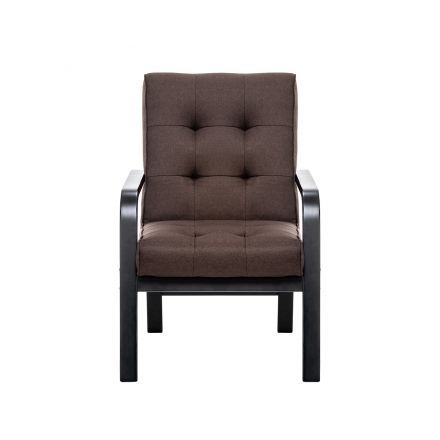 Кресло Leset Модена, Венге, Malmo 28, Ткань Рогожка