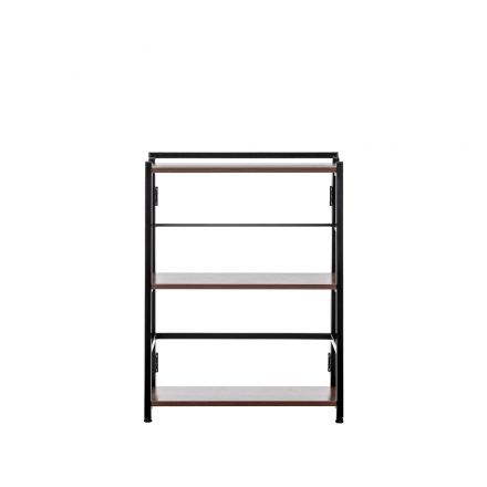 Стеллаж раскладной Leset Пако 800 трапеция, Чёрный