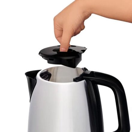 Чайник TEFAL KI150D30, 1,7 л, 2400 Вт, закрытый нагревательный элемент, сталь, серебристый, 7211001458 Чайник TEFAL KI150D30, 1,7 л, 2400 Вт, закрытый нагревательный элемент, сталь, серебристый, 7211001458