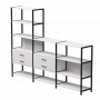 Набор стеллажных систем №11 Everprof EVO (ЭВО) 2440x385x1840 Белый/Черный