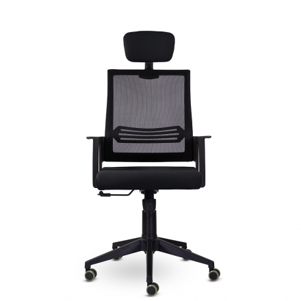 Кресло М-808 Аэро/Aero blackPL пластик Ср D26-28/NET202/D26-28 (черный) Кресло М-808 Аэро/Aero blackPL пластик Ср D26-28/NET202/D26-28 (черный)